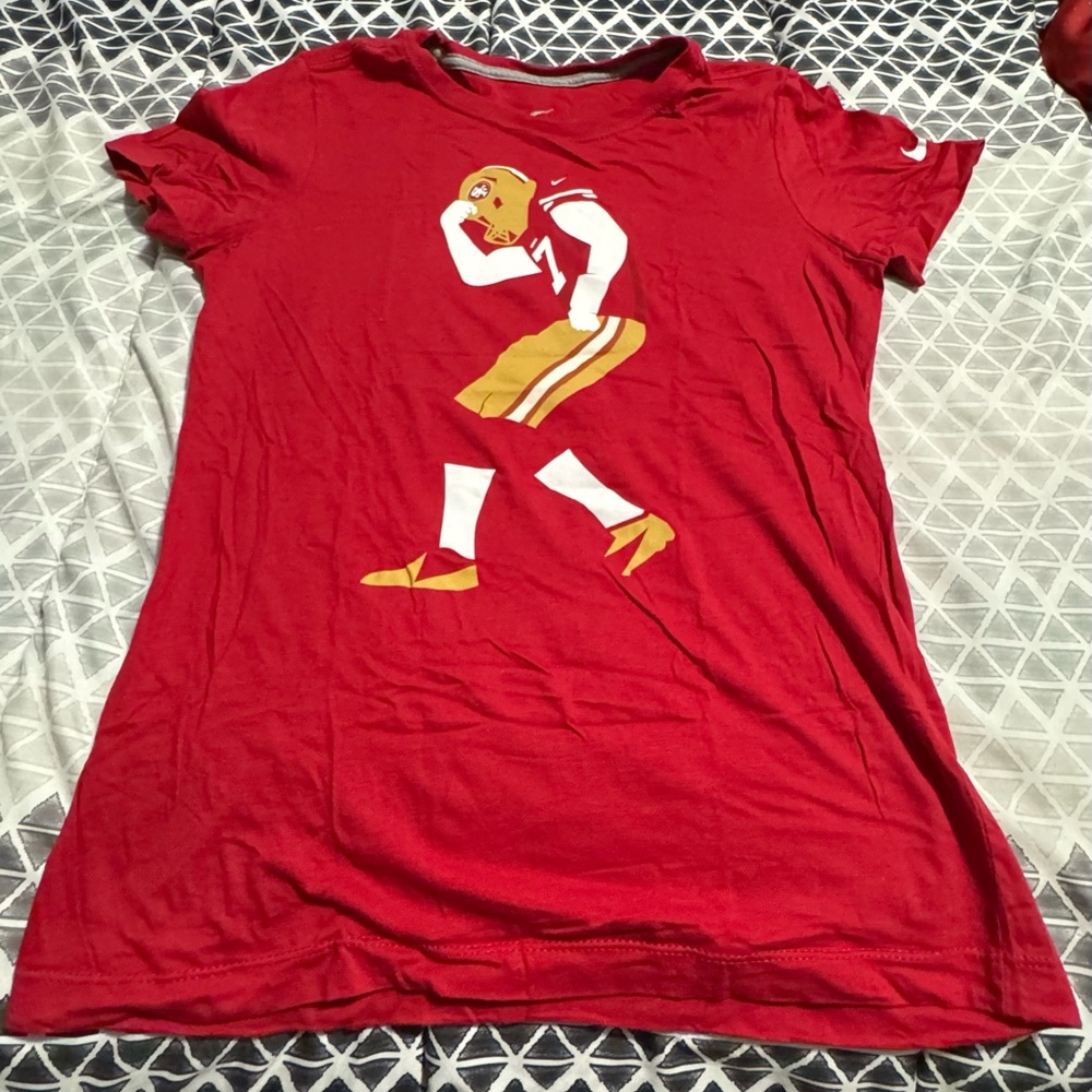 Nike Red Graphic Short Sleeve Tee